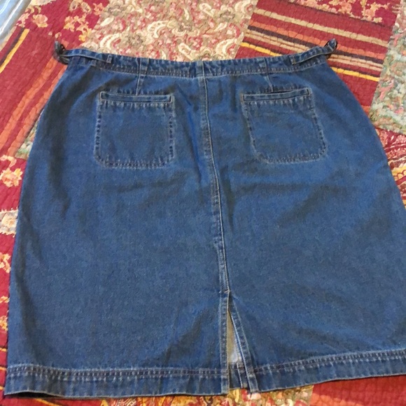 Denim skirt, Vintage Reflect Jeans, Size 16 - Picture 3 of 4